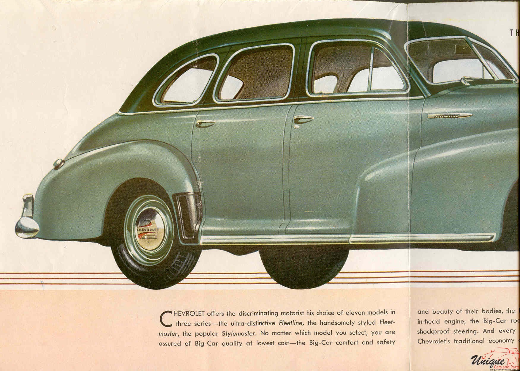 1947 Chevrolet Brochure Page 12